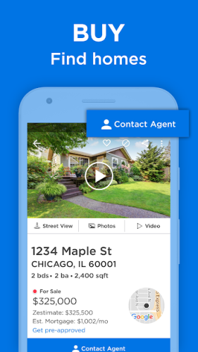 Zillow: Find Houses for Sale & Apartments for Rent 0